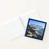 バイブル感動的シーブルーの詩の波 ノートブック (内部)