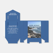 バイブル感動的シーブルーの詩の波 フェイバーボックス (折り畳みなし)