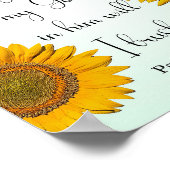 バイブル感動的バース、詩篇91:2 ポスター (角)