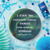 バイブル感動的引用文ノーザンライト ペーパープレート (パーティー)