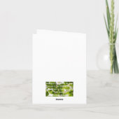 バイブル感動的引用文 カード (裏面)