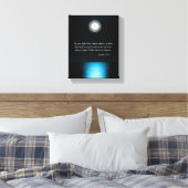 バイブル感動的聖なる書物、 経典あなたの光を輝かせる キャンバスプリント (インサイチュ (寝室))