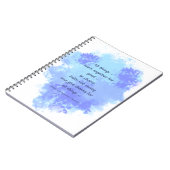 バイブル感動的聖なる書物、 経典引用文 ノートブック (左側)