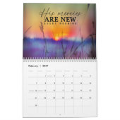 バイブル感動的聖句と水彩アート カレンダー (2月 2027)