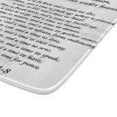 バイブル感動的詩/聖なる書物、 経典裁断ボード カッティングボード (角)