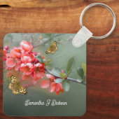 バイブル日本の引用Ke付き装飾的なクリン キーホルダー (裏面)