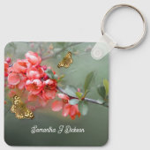 バイブル日本の引用Ke付き装飾的なクリン キーホルダー (裏面)