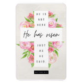 バイブル来スの上から聖句ギフト写真プリント マグネット (縦)