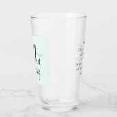 バイブル祈バースキリスト教祈りの言葉ライトグリーン タンブラーグラス (左)