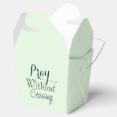 バイブル祈バースキリスト教祈りの言葉ライトグリーン フェイバーボックス (オープン)