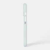 バイブル祈バースキリスト教祈りの言葉ライトグリーン iPhone 16ケース (左側面)