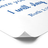 バイブル結婚・ルース ポスター (角)