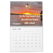 バイブル聖なる書物、 経典カレンダー カレンダー (1月 2027)