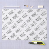 バイブル聖なる書物、 経典宗教文字引用文ラッピングパペ 薄葉紙 (クラフト)