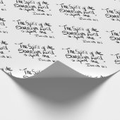 バイブル聖なる書物、 経典宗教文字引用文ラッピングペープ ラッピングペーパー (角)