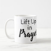 バイブル聖なる書物、 経典祈りの言葉 コーヒーマグカップ (左)