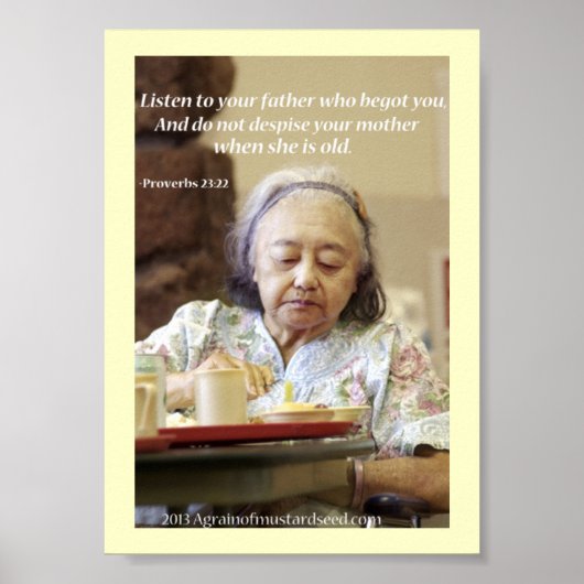 バイブル聖なる書物、 経典祈りの言葉 ポスター (正面)