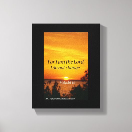 バイブル聖なる書物、 経典 感動的 キャンバスプリント (正面)