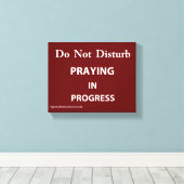 バイブル聖なる書物、 経典 感動的 キャンバスプリント (インサイチュ (ウッドフロア))