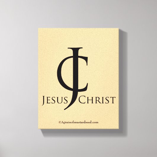 バイブル聖なる書物、 経典 感動的 キャンバスプリント (正面)