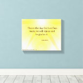 バイブル聖なる書物、 経典 感動的 キャンバスプリント (インサイチュ (ウッドフロア))