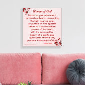 バイブル聖なる書物、 経典 感動的 キャンバスプリント (インサイチュ (リビング))