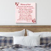 バイブル聖なる書物、 経典 感動的 キャンバスプリント (インサイチュ (寝室))