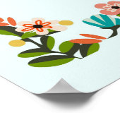 バイブル聖句アート – 詩篇91:9-10 ポスター (角)