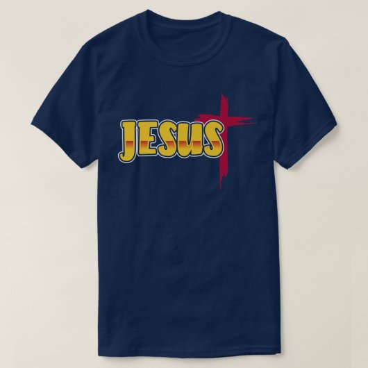 バイブル聖句イエズス神プレミアム Tシャツ (デザイン正面)
