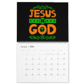 バイブル聖句キリスト教の引用文とことわざ12ヶ月 カレンダー (1月 2026)