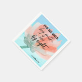 バイブル聖句コリントフローラスクエアナプキンス スタンダードカクテルナプキン (角)