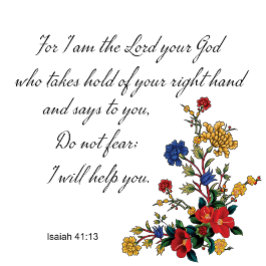 バイブル聖句コーヒーマグ – Isaiah 41:13 コーヒーマグカップ