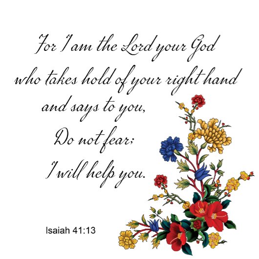 バイブル聖句コーヒーマグ – Isaiah 41:13 コーヒーマグカップ