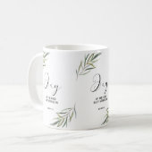 バイブル聖句ネヘミヤ離れ聖なる書物、 経典コーヒーマグ コーヒーマグカップ (正面左)