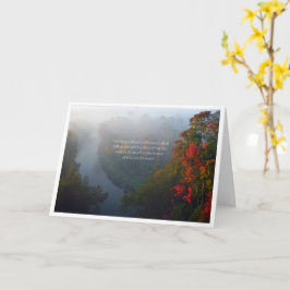 バイブル聖句悔やみや弔慰折り返しグリーティングカード カード