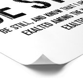 バイブル聖句聖なる書物、 経典クリスチャンタイポグラフィ ポスター (角)