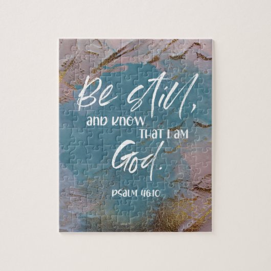 バイブル聖句詩篇フローラジグソーパズル ジグソーパズル (縦)