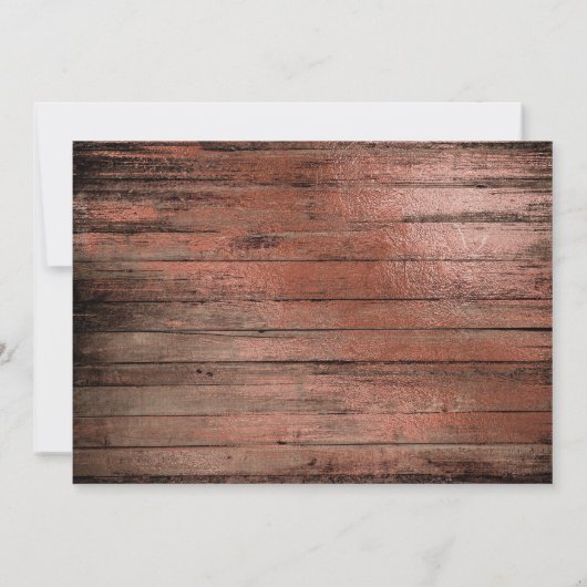 バイブル詩の写真素朴文字列ライト卒業 案内状 (裏面)