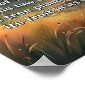 バイブル詩テンプレートバリューポスター紙（マット） ポスター (角)