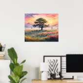 バイブル詩テンプレートバリューポスター紙（マット） ポスター (ホームオフィス)