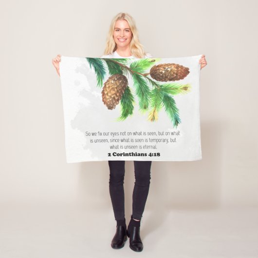 バイブル詩パインフリースブランケット フリースブランケット (インサイチュ)