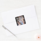 バイブル賛美バス・インスピレーション・ステッカー スクエアシール (封筒)