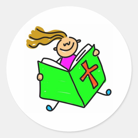 バイブル・キッド ラウンドシール (正面)