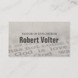 バイブル・キリスト教・宗教的ビジネスカード 名刺