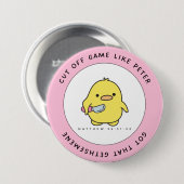 バイブル・ダッキー 缶バッジ (正面&裏面)