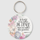 バイブル・バース・アルミニウム・ラウンド・キーチェーン キーホルダー (正面)