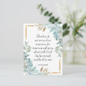 バイブル・バース・グリーンリース聖なる書物、 経典 ポストカード (スタンド正面)