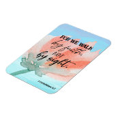 バイブル・バース・コリントフローラ聖なる書物、 経典 マグネット (左側)