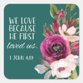 バイブル・バース・フローラ・スクエア・シール スクエアシール (正面)