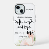 バイブル・バース・フローラ iPhone 15ケース (裏面)